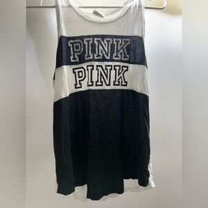 Victoria's Secret Black and White Logo Skirt